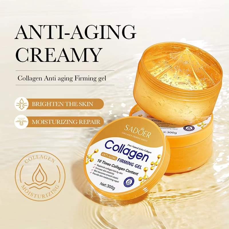 collagen Skin firming  Gel Moisturizing And Tighten The Skin Anti-Aging Collagen Skin Care Gel For face