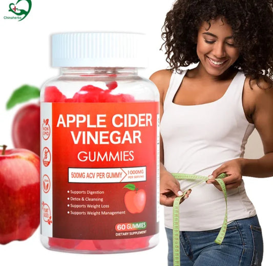 Natural apple  cider  vinegar flavour  weight loss gummies  with vitamins